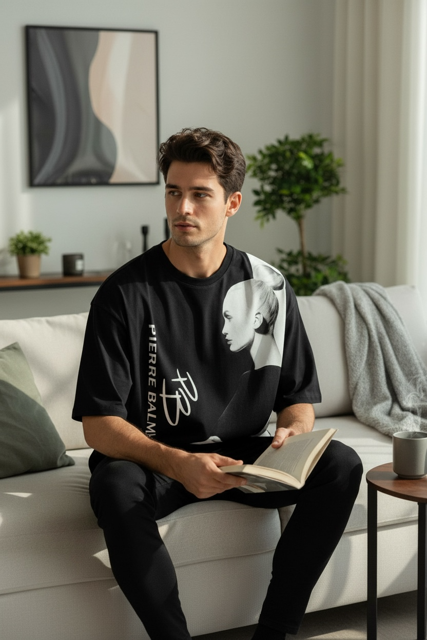 Pierre Balmain “EVA” Oversized T-Shirt