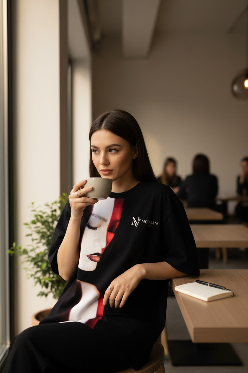 NOVRAN “DIVO” Oversized T-Shirt