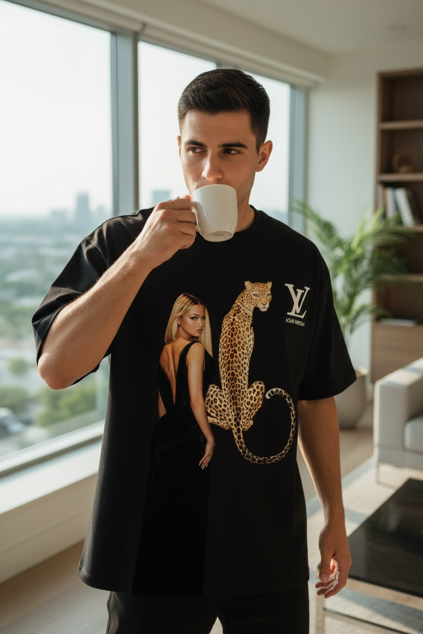 Louis Vuitton “SOEURS” Oversized T-Shirt