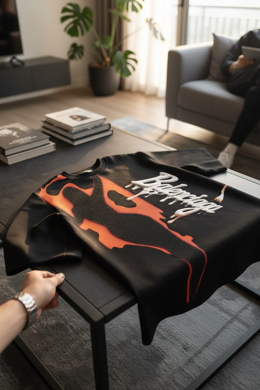 Balenciaga “HOPE” Oversized T-Shirt