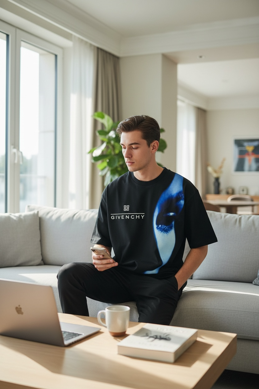 Givenchy “DIANA” Oversized T-Shirt