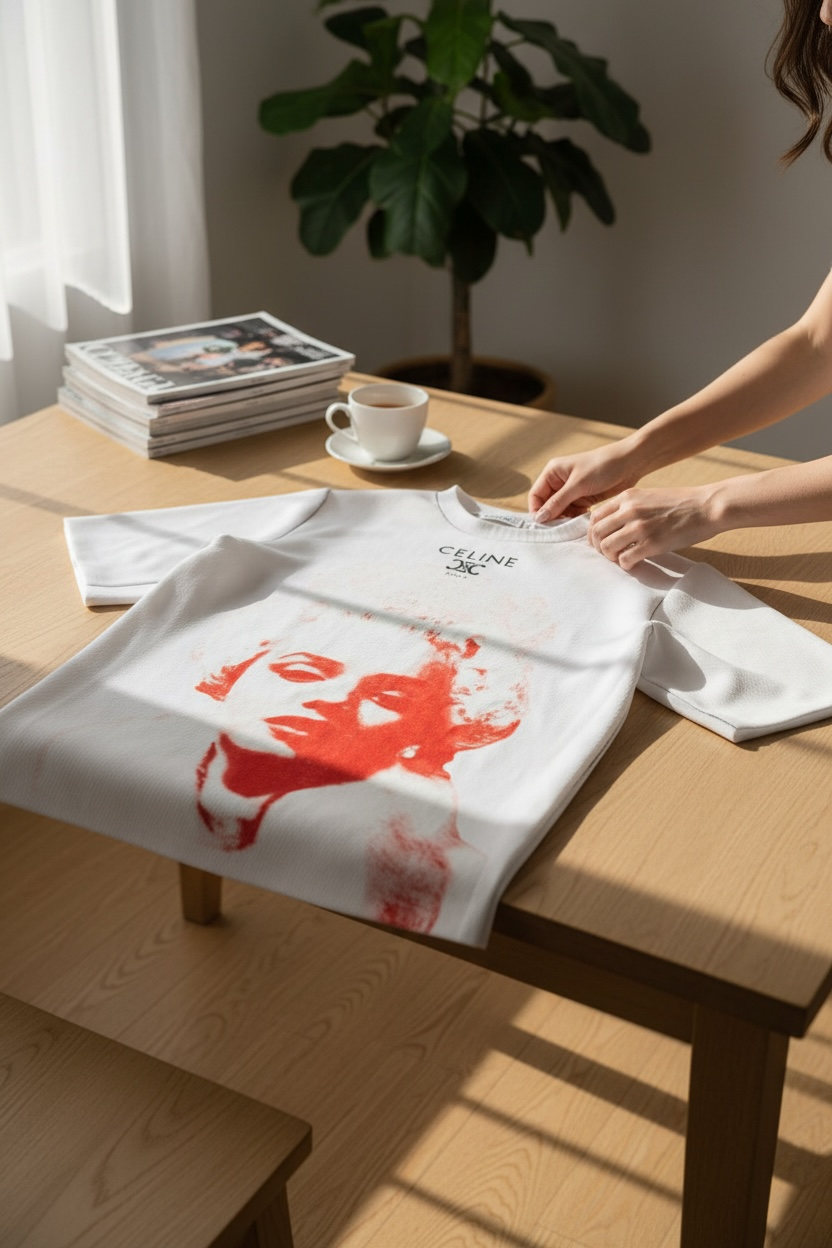 Celine “REINE” Oversized T-Shirt