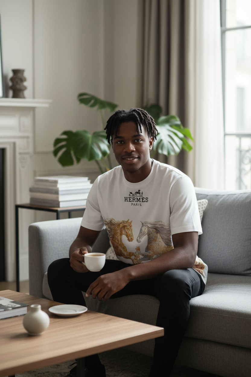 Hermes “CHEVAUX ROYAUX” Oversized T-Shirt