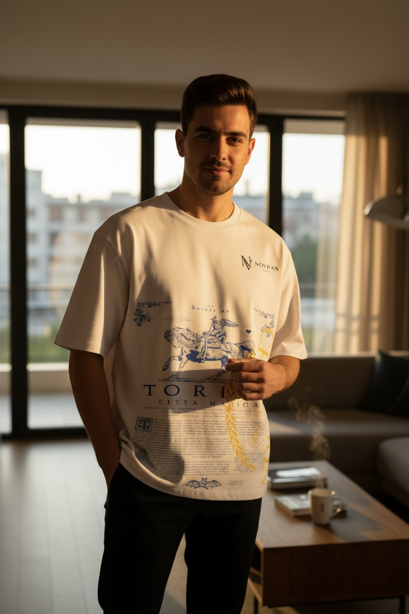 NOVRAN “Torino” Oversized T-Shirt