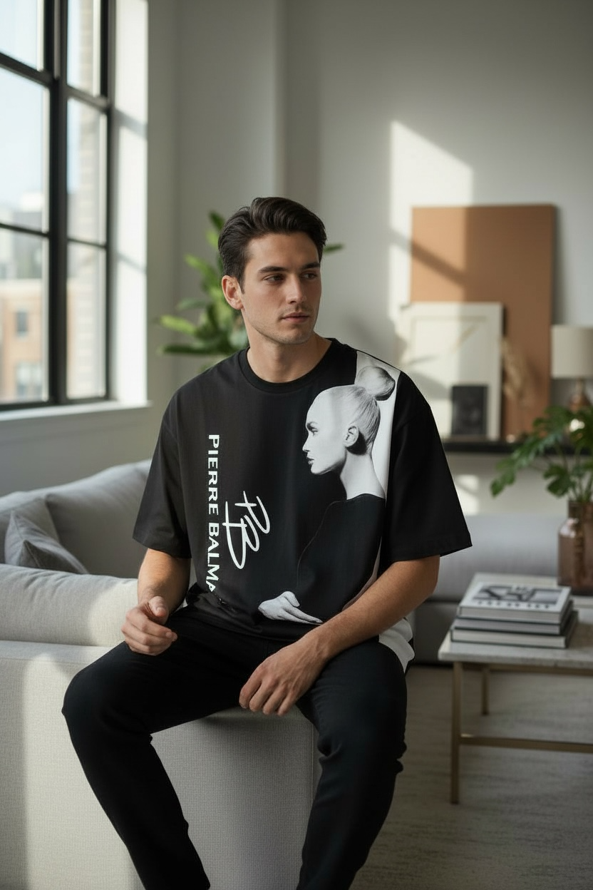 Pierre Balmain “EVA” Oversized T-Shirt