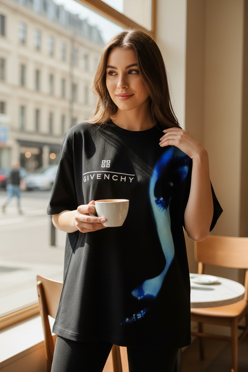 Givenchy “DIANA” Oversized T-Shirt