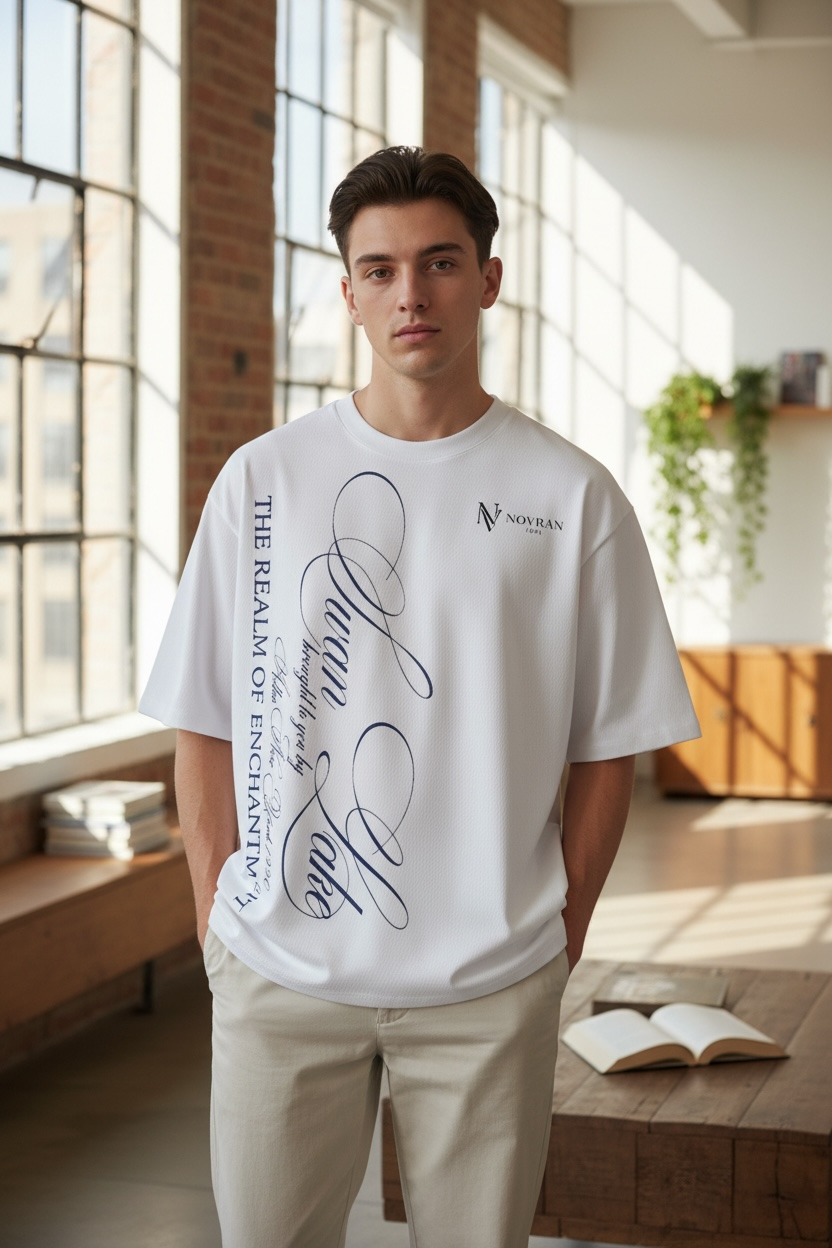 NOVRAN “Swan Lake” Oversized T-Shirt