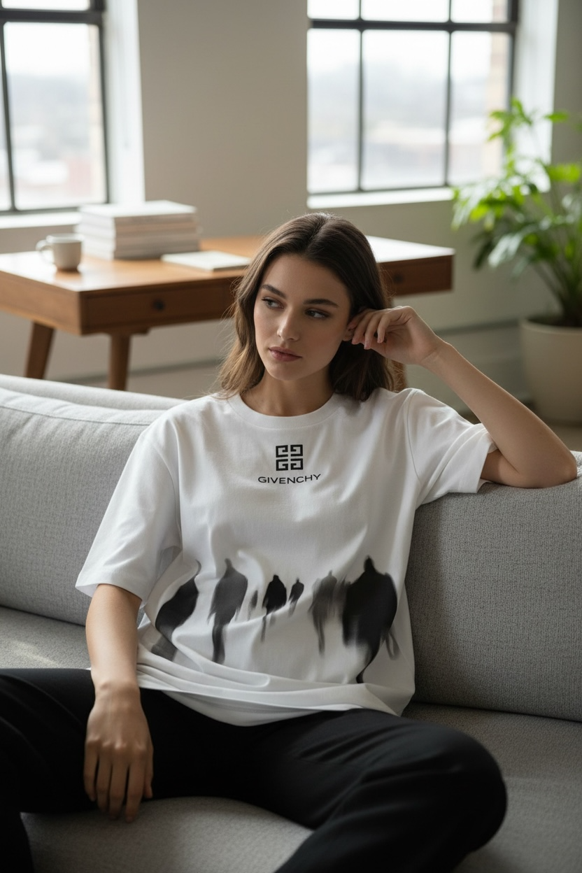 Givenchy “ÉGARÉ” Oversized T-Shirt