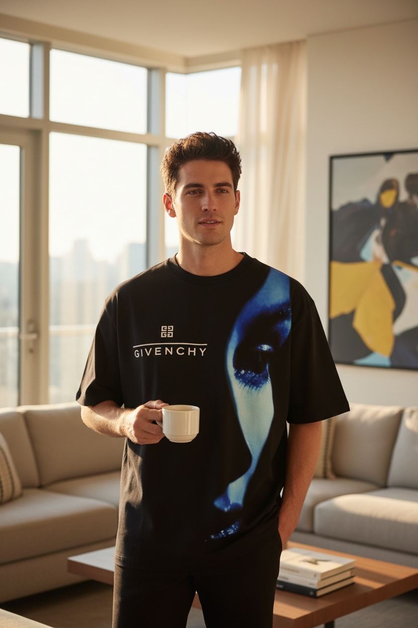 Givenchy “DIANA” Oversized T-Shirt