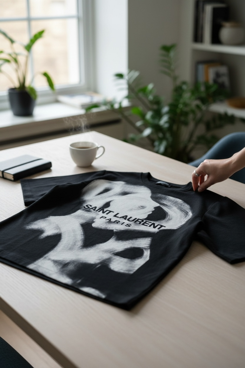 Saint Laurent Paris “ETERNAL” Oversized T-Shirt