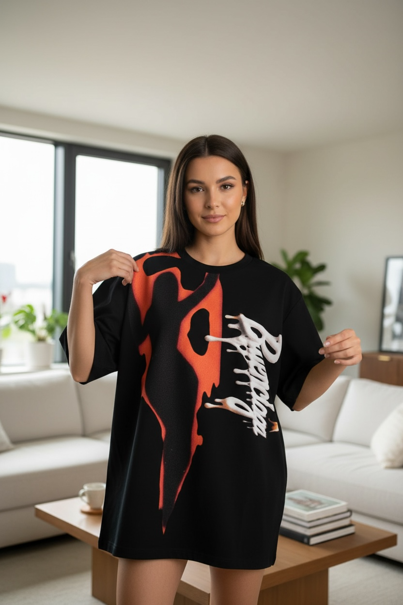 Balenciaga “HOPE” Oversized T-Shirt