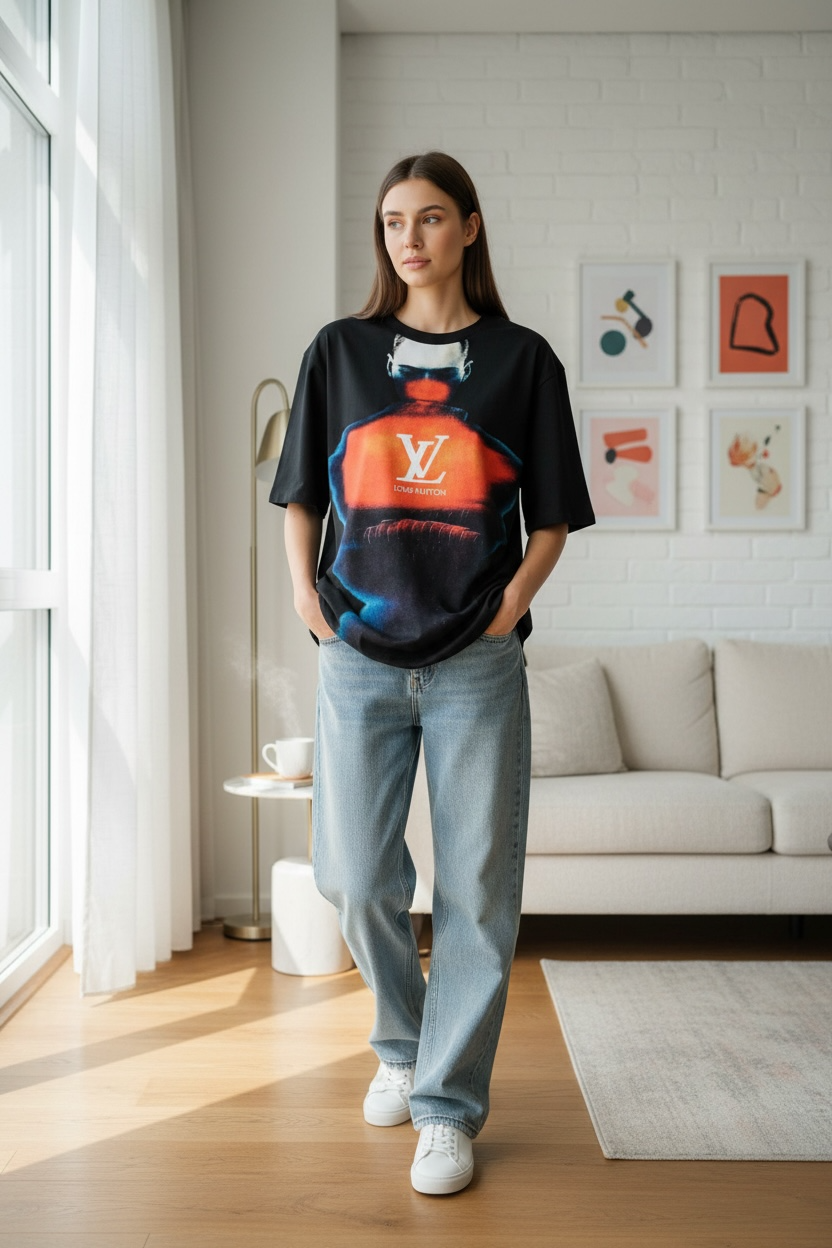 Louis Vuitton “META” Oversized T-Shirt