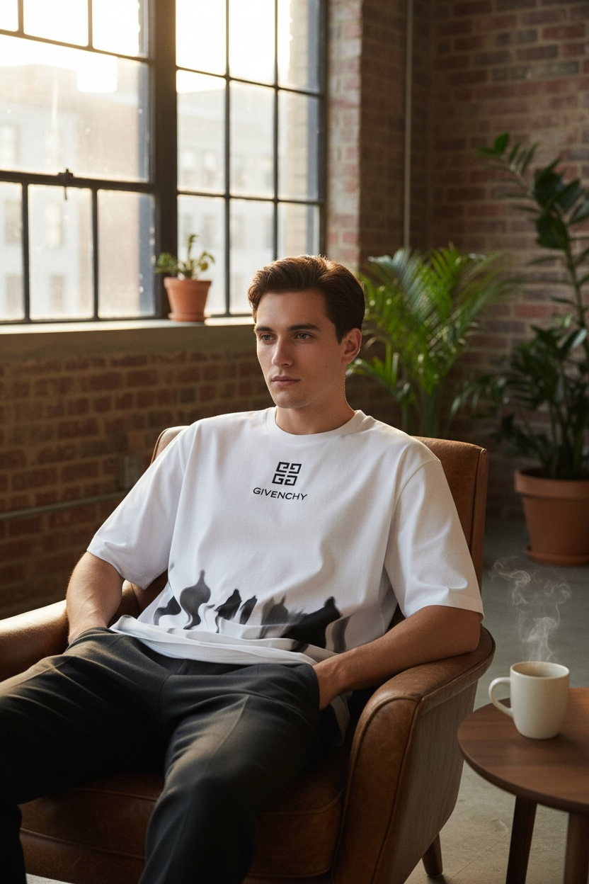 Givenchy “ÉGARÉ” Oversized T-Shirt