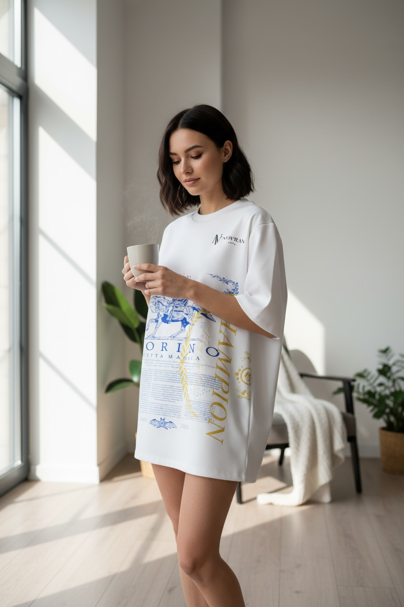 NOVRAN “Torino” Oversized T-Shirt
