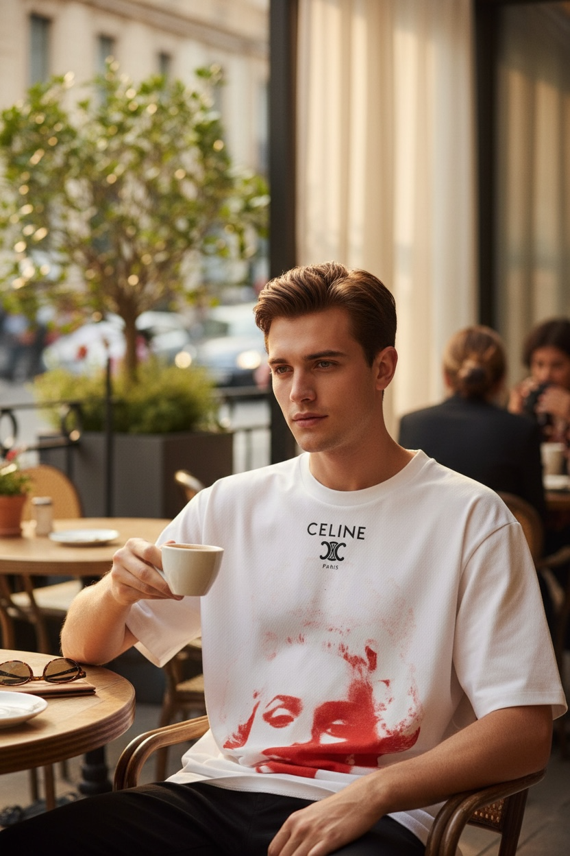 Celine “REINE” Oversized T-Shirt