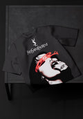 Yves Saint Laurent (YSL) “PASSIONNÈE” Oversized T-Shirt