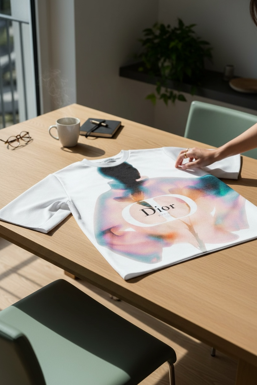 Christian Dior “FLORA” Oversized T-Shirt