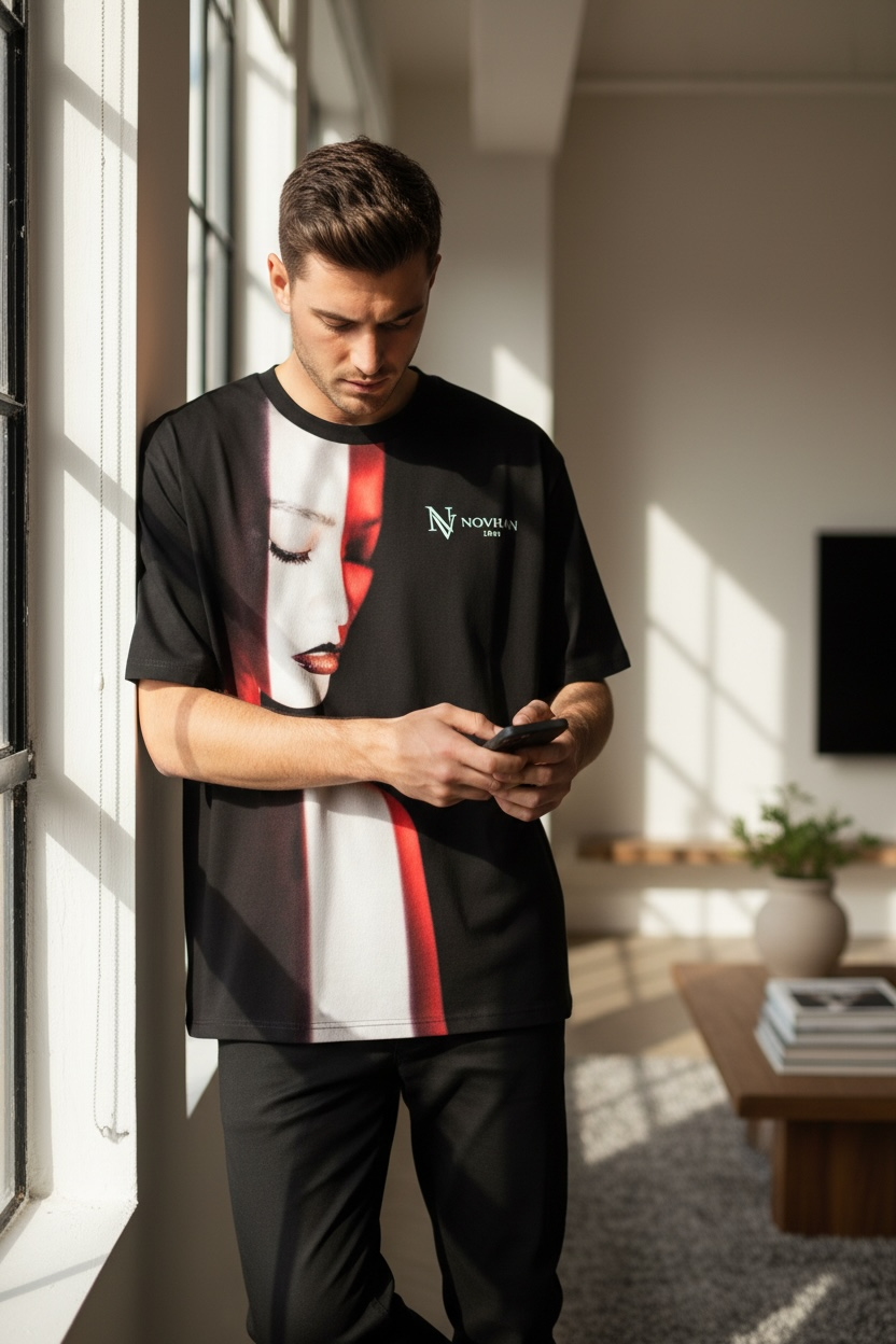 NOVRAN “DIVO” Oversized T-Shirt
