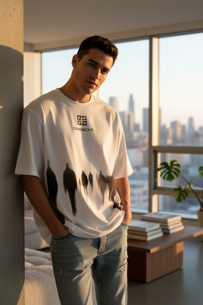Givenchy “ÉGARÉ” Oversized T-Shirt