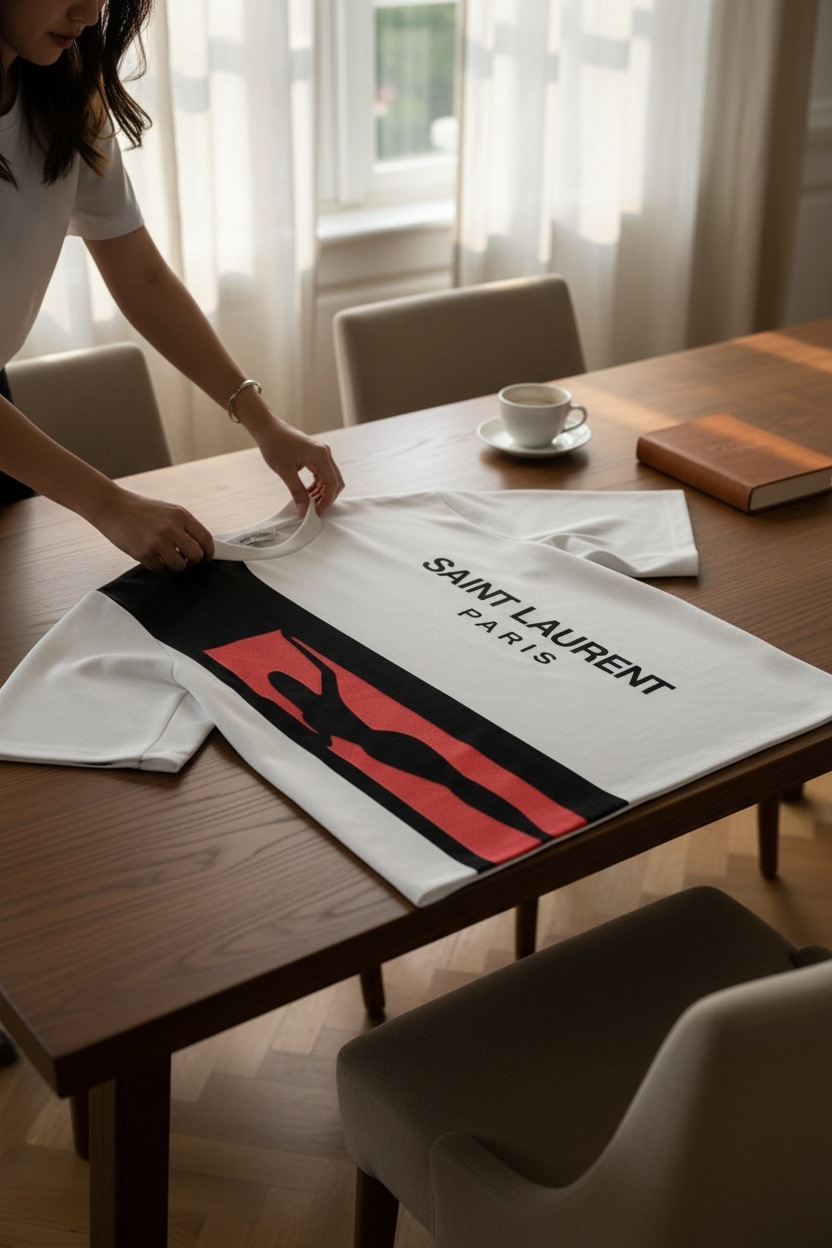 Saint Laurent Paris “SÉDUISANTE” Oversized T-Shirt