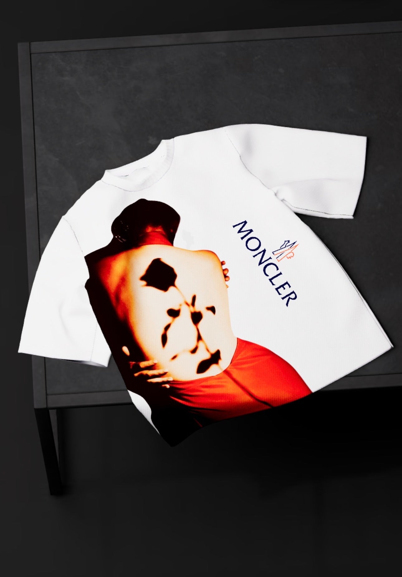 Moncler “ROSA” Oversized T-Shirt