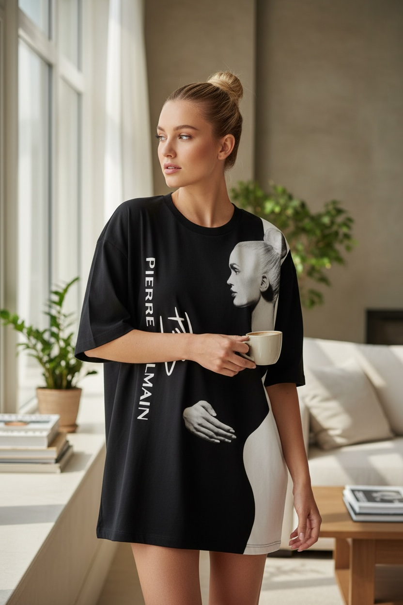 Pierre Balmain “EVA” Oversized T-Shirt