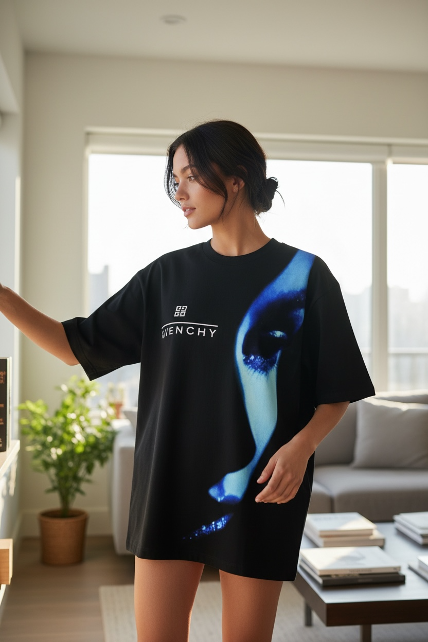 Givenchy “DIANA” Oversized T-Shirt